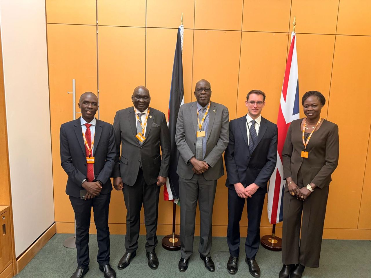 The Minister of General Education and Instruction, Hon. Dr. Kuyok Abol Kuyok, held fruitful meetings at the British Parliament with key figures.